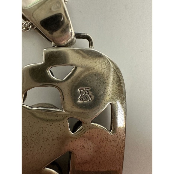 Desert Rose Trading White And Black Pearls Ruby In Sterling Silver - Picture 4 of 4